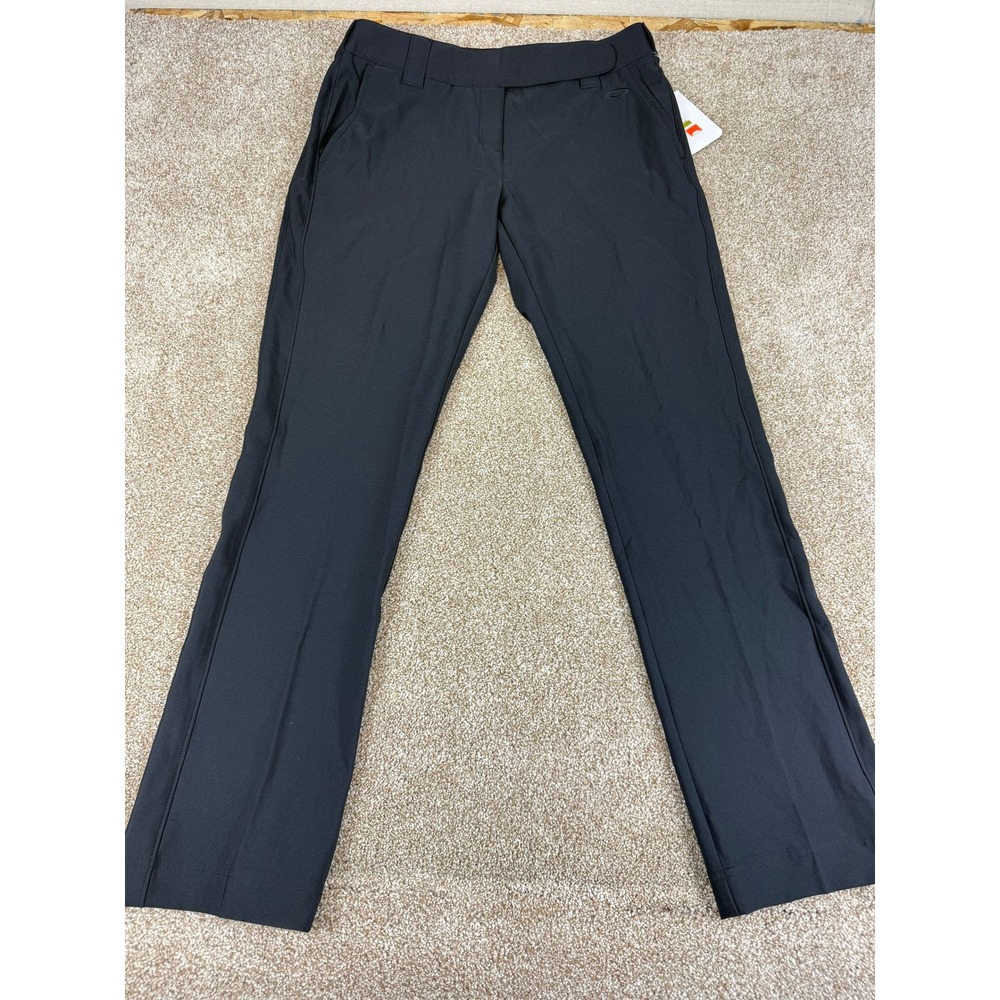 NWT Oakley Albatross‎ Pant Women 14 Jet Black Performance Golf Trousers Outdoor